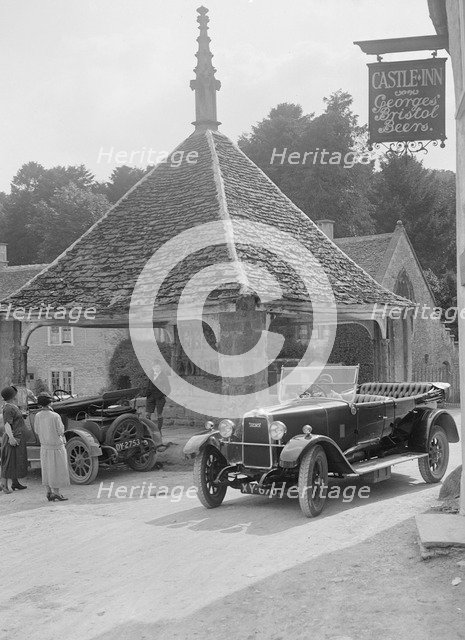 Invicta 4-seat Talbot 12/30, Castle Combe, Wiltshire, c1920s Artist: Bill Brunell.
