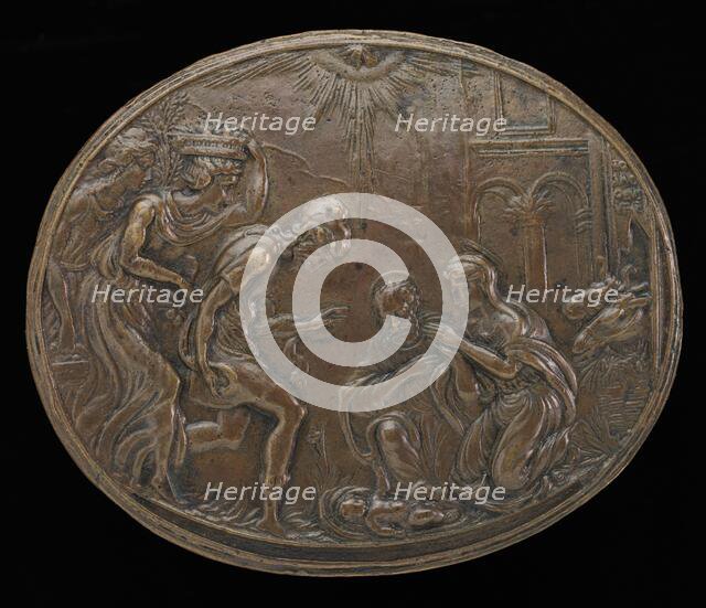 The Adoration of the Shepherds, c. 1526. Creator: Giovanni Jacopo Caraglio.