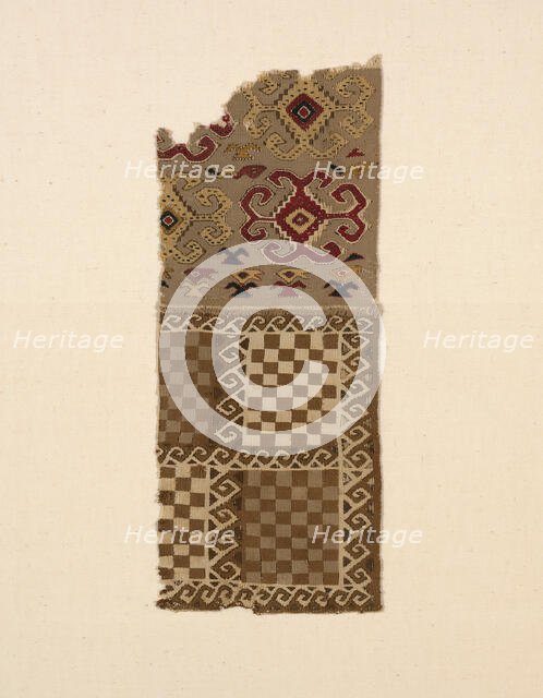 Fragment, Peru, A.D. 1000/1476. Creator: Unknown.