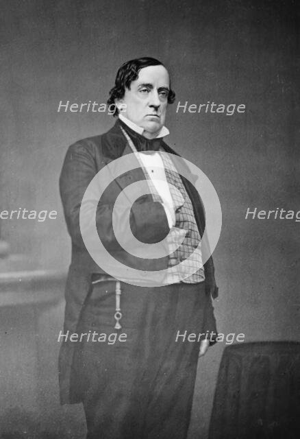 Lewis Cass of Michigan, between 1855 and 1865. Creator: Unknown.