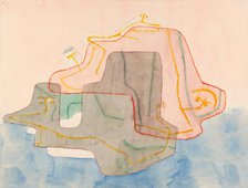 Mythos einer Insel (Myth of an island), 1930. Creator: Klee, Paul (1879-1940).