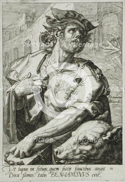 Benjamin, c1590. Creator: Jacques de Gheyn II.