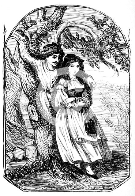 'The Old Woman in the Wood', 1901. Artist: Edward Henry Wehnert.