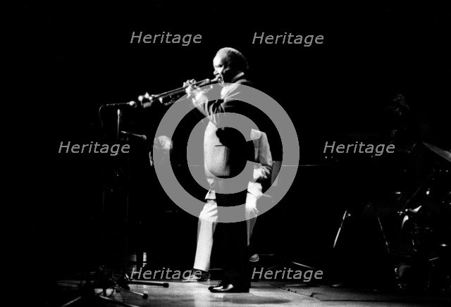 Roy Eldridge, Capital Jazz, Royal Festival Hall, London, July 1985.   Artist: Brian O'Connor.
