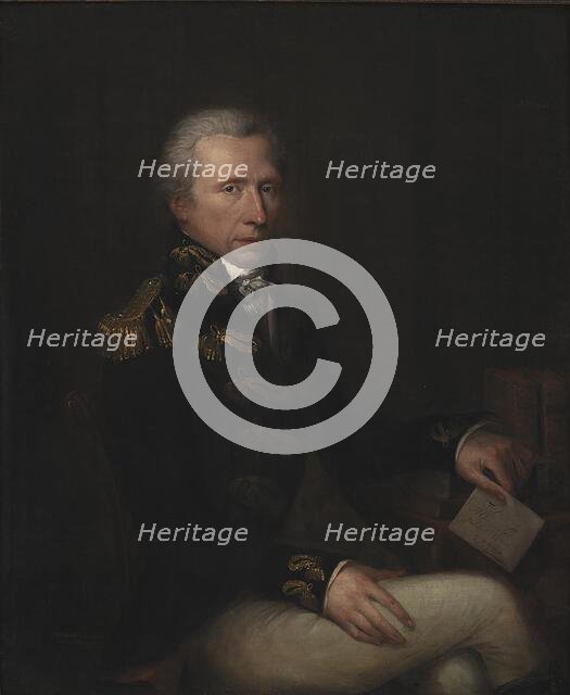 Portrait of the Collector Consul Hans West, 1804. Creator: Charles Pierre Verhulst.