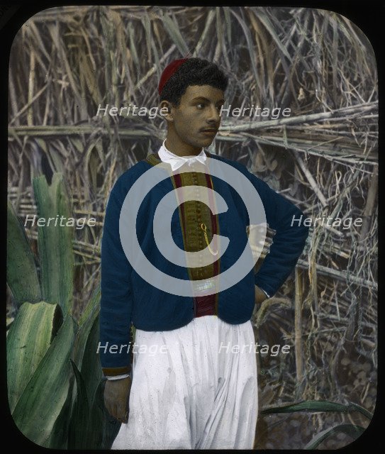 A Jewish boy, Tangier, Morocco. Artist: Unknown