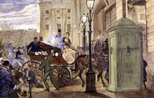 Attempt terrorist on entering the Palace, 30th of December of 1879 to Alfonso XII, King of Spain …