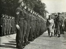'Inspecting The Grenadier Guards - May, 1945', 1947. Creator: Unknown.