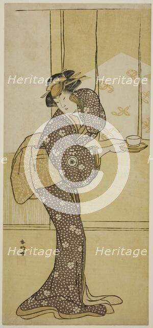 The Actor Iwai Hanshiro IV in an Unidentified Role, c. 1784. Creator: Katsukawa Shunko.