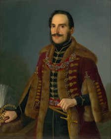 Portrait of Antal Roch, 1846. Creator: Jozef Bozetech Klemens.