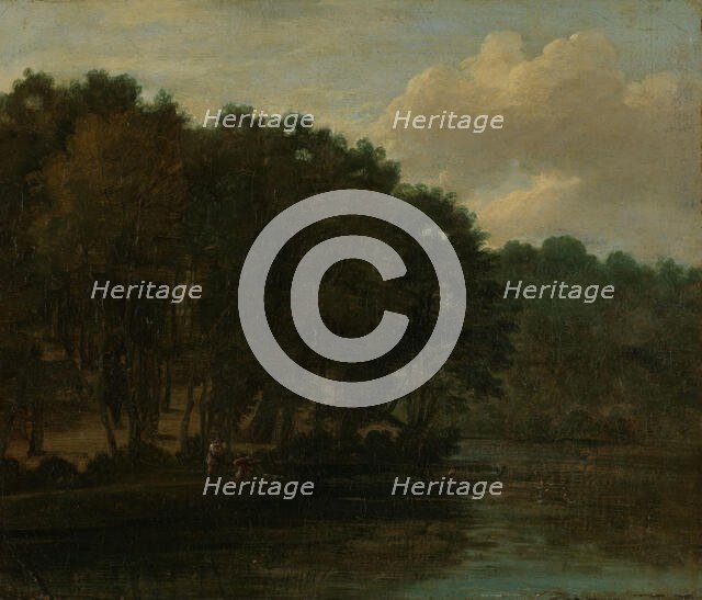 Woodland Scene, probably 17th century. Creator: Unknown.