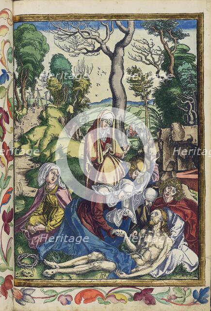Lamentation. From the Great Passion (Passio domini nostri Jesu), 1511. Creator: Dürer, Albrecht (1471-1528).