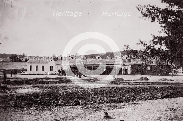 A Photographer's Store (Brady's?), 1861-65. Creator: Unknown.