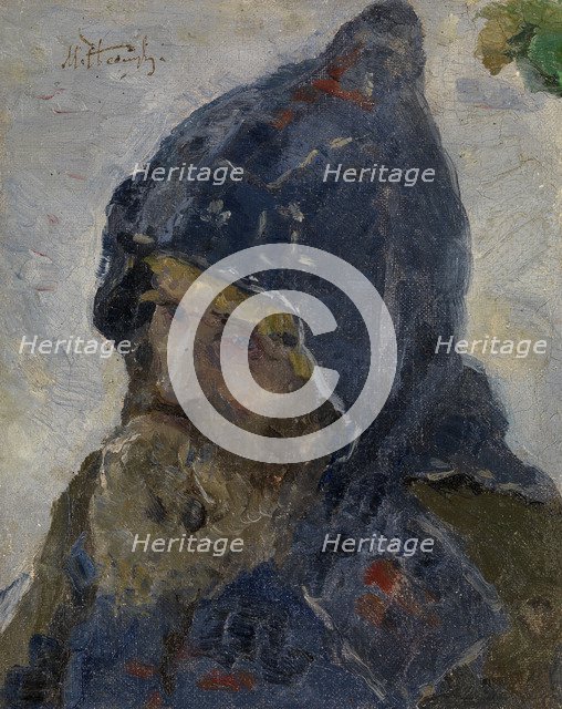 Saint Sergius of Radonezh. Artist: Nesterov, Mikhail Vasilyevich (1862-1942)