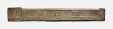 Hollow Brick (probably Lintel) from Tomb Chamber, Western Han dynasty, 1st cent. B.C. Creator: Unknown.