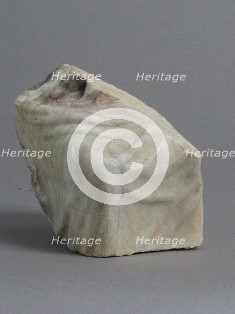 Knee Fragment, Coptic, 4th-7th century. Creator: Unknown.