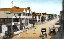 A street in St.John's, Antigua, c1900s. Artist: Unknown