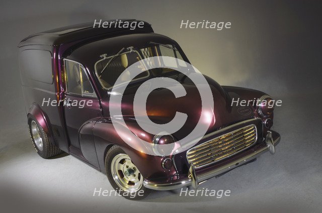 Customised Morris Minor Van. Artist: Unknown.