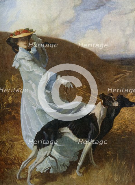 'Diana of the Uplands', c1903-1904, (1912).Artist: Charles Wellington Furse