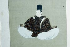 A seated dignitary, Japanese painting. Artist: Unknown