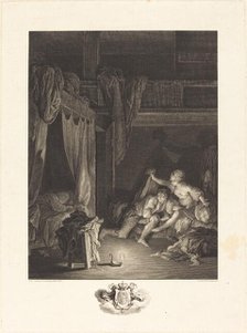 La Sentinelle en défaut, 1771. Creator: Nicolas Delaunay.