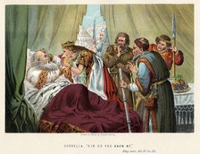 Scene from Shakespeare's King Lear, c1858. Artist: Robert Dudley