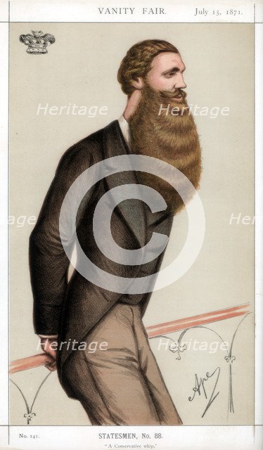 'A Conservative Whip', 1871. Artist: Carlo Pellegrini