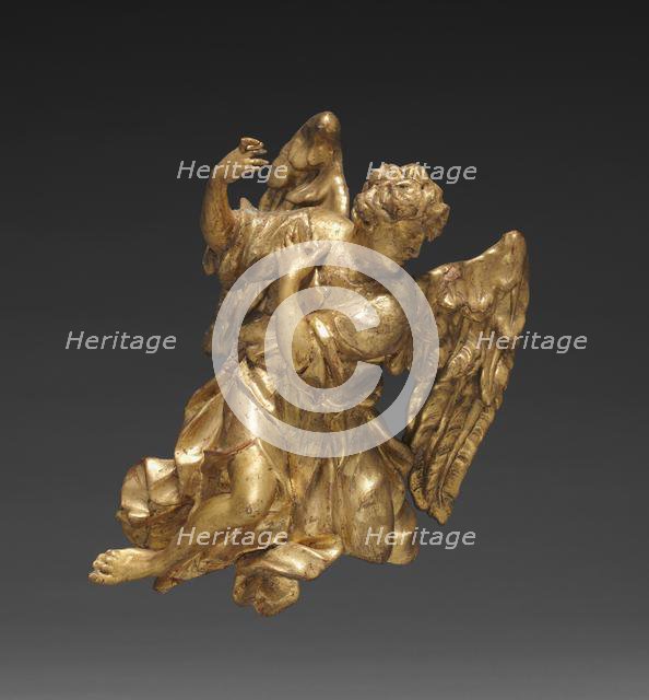 Altarpiece with Relics - Angel, lower left, c. 1735-1740. Creator: Joseph Matthias Götz (German, 1696-1760); Workshop, and.