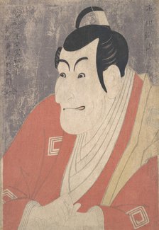 Ichikawa Ebizo IV as Takemura Sadanojo in the Play Koinyobo Somewake Tazuna, 1794., Creator: Tôshûsai Sharaku.