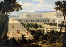 L'orangerie du château de Versailles. Artist: Martin, Jean-Baptiste (1659-1735)