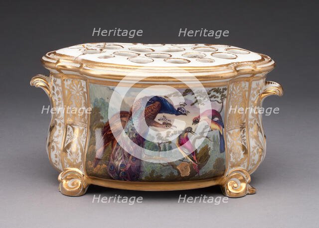 Flower Holder, Derby, c. 1790. Creator: Derby Porcelain Manufactory England.
