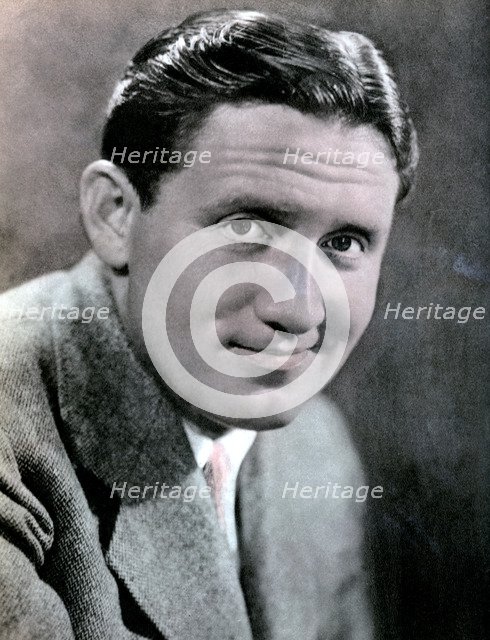 Spencer Tracy, American film actor, 1934-1935. Artist: Unknown