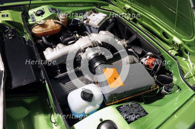 BMW 3.0 CSL BAT 1975. Artist: Simon Clay.