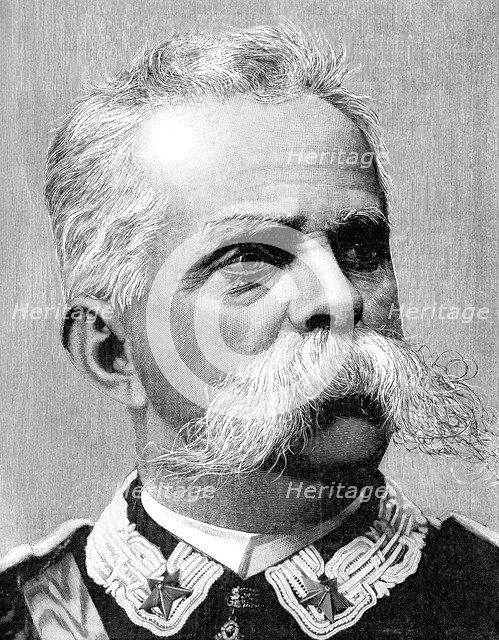 King Umberto I of Italy, 1900. Artist: Unknown