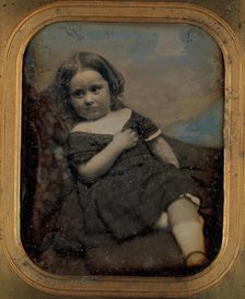 Augusta Hawes at Four Years Old, 1850s. Creators: Josiah Johnson Hawes, Albert Sands Southworth.