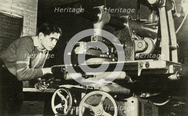 'Learning His Trade', c1948. Creator: Unknown.