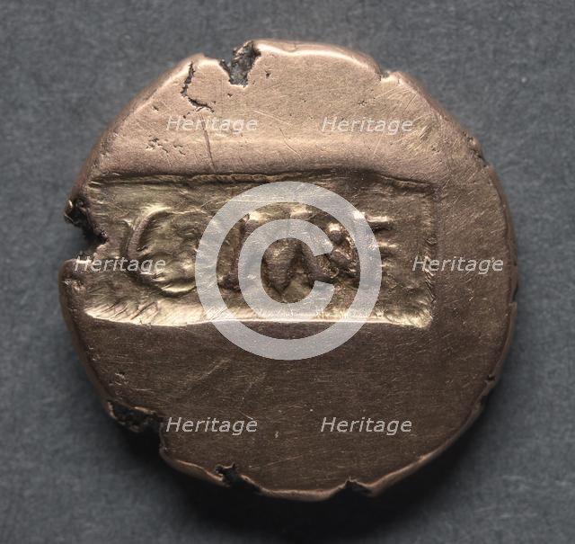 Verica Stater (reverse), c. 10-40 A.D.. Creator: Unknown.