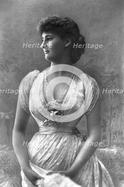 The Duchess of Leinster, 1890.Artist: W&D Downey