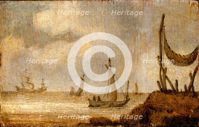 A Coastal Scene, 1630s. Creator: Unknown.