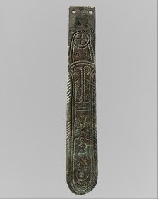 Strap End, Frankish or Allemanic, 650-700. Creator: Unknown.