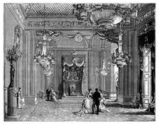 The Throne Room, Buckingham Palace, 1900. Artist: Unknown