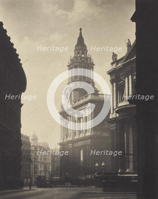 The tower of Great Paul. From the album: Photograph album - London, 1920s. Creator: Harry Moult.