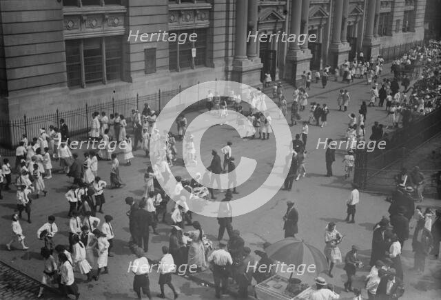Opening of schools - N.Y. - 9/8/13, 1913. Creator: Bain News Service.