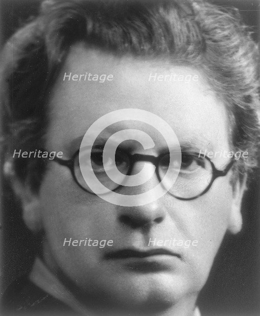 John Logie Baird (1888-1946), Scottish electrical engineer and pioneer of television, 1920s. Artist: Unknown
