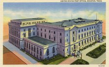 United States Post Office, Houston, Texas, USA, 1937. Artist: Unknown