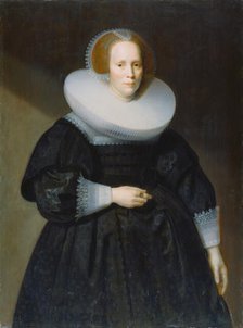 Portrait of a Woman, 1636. Creator: Samuel Hoffmann.
