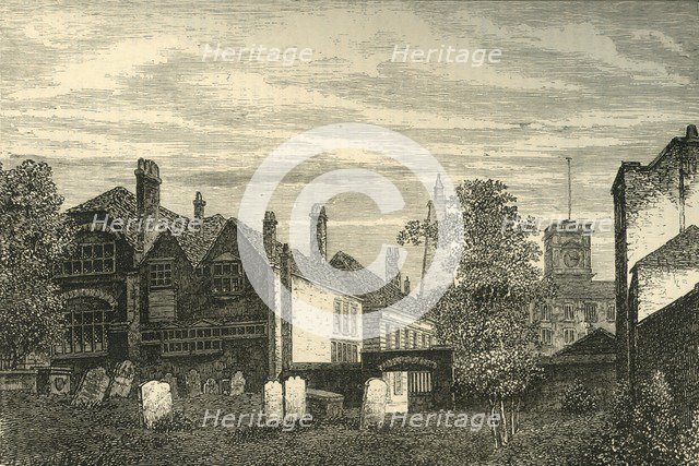 'The Grammar School of St. Olave's, 1810', (c1878). Creator: Unknown.