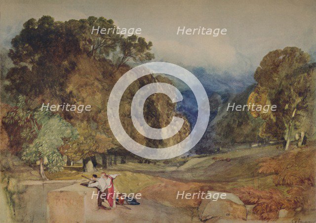 'Park Scene', 1923. Artist: John Sell Cotman.