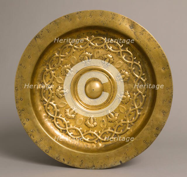 Plate, German, late 15th century. Creator: Unknown.