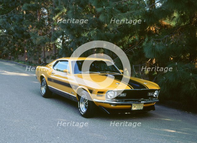 1970 Ford Mustang Twister. Artist: Unknown.